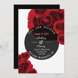Rouge Flora Wedding Convite