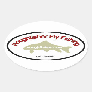 roughfisher.com Adesivo Oval