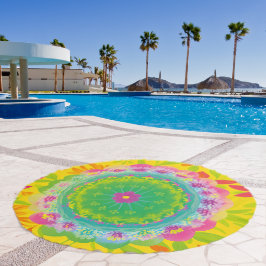 Round Beach Towel