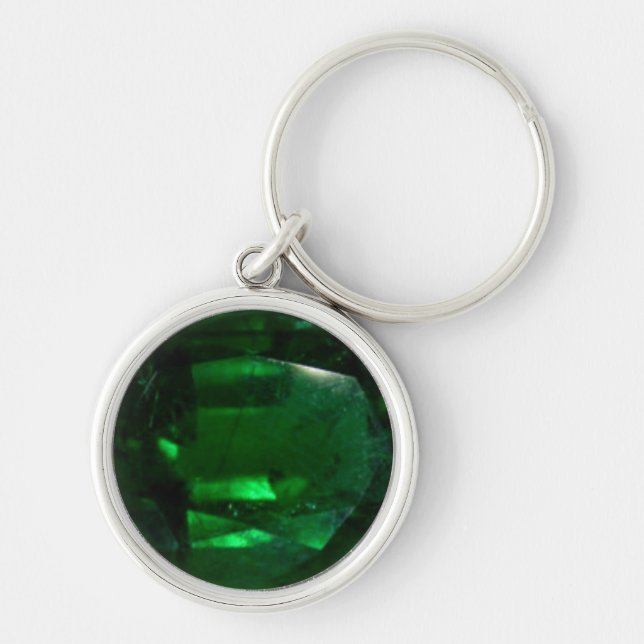 Round Emerald Chaveiro (Frente)