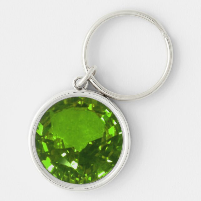 Round Emerald Chaveiro (Frente)