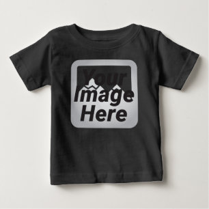 Roupa americano do bebê 3/4 de t-shirt do Raglan