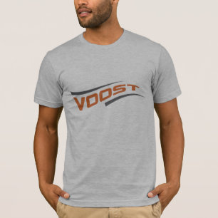 Roupa americano do t-shirt de Voost cabido