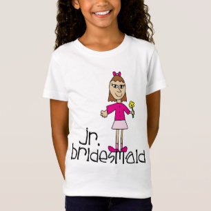 Roupa de camiseta Jr. Bridesmaid