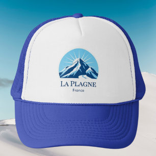 Roupa de resort de esqui La Plagne França boné