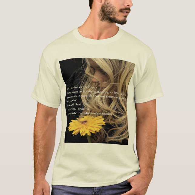 Roupa de T-Shirt Americano masculino (Frente)