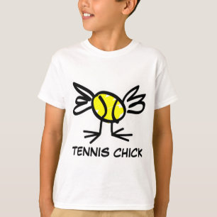 roupa de tênis para raparigas   t-shirt do pintin