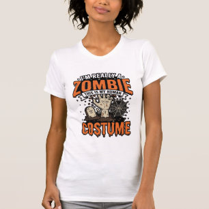 Roupa de Zumbi Vintage Design de Camisa de Hallowe