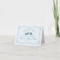 Roupa Íntima Azul Carta de Agradecimento para Chuv