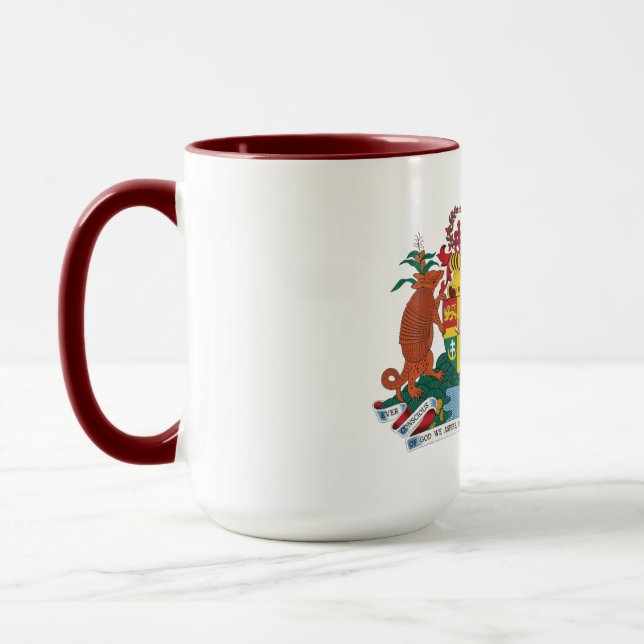 Roupas: Caneca com Brasão de Armas de Granada (Esquerda)
