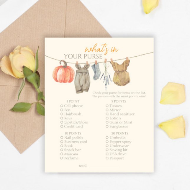 Roupas de abóbora, o que há no jogo da bolsa (Criador carregado)