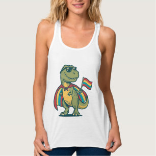 Roupas de Dinossauro Orgulho Fofo Design de Camisa
