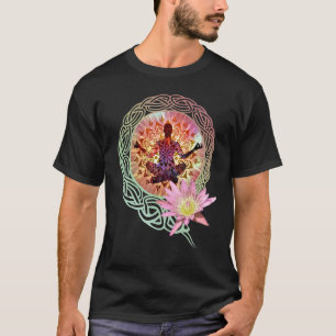 Roupas de Moda de Ioga de Meditação Buda Camisa Tr