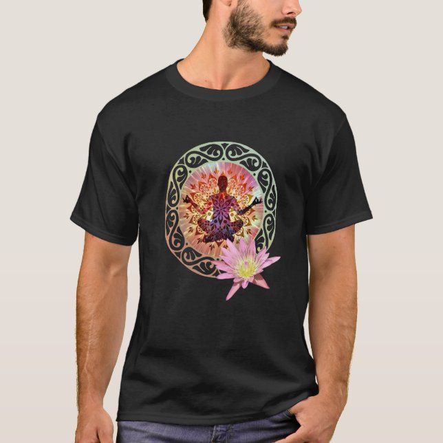 Roupas de Moda de Ioga de Meditação Buda Top Conju (Frente)