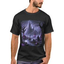 Roupas estilo gótico. Camiseta