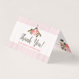 Roupas Florais Armário Armário Boutique Obrigado