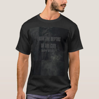 Roupas SubterrâneasShadow Camiseta Preta Unisex