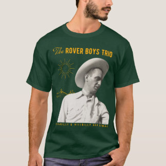 Rover Boys Trio Cowboy T-Shirt em Forest Green