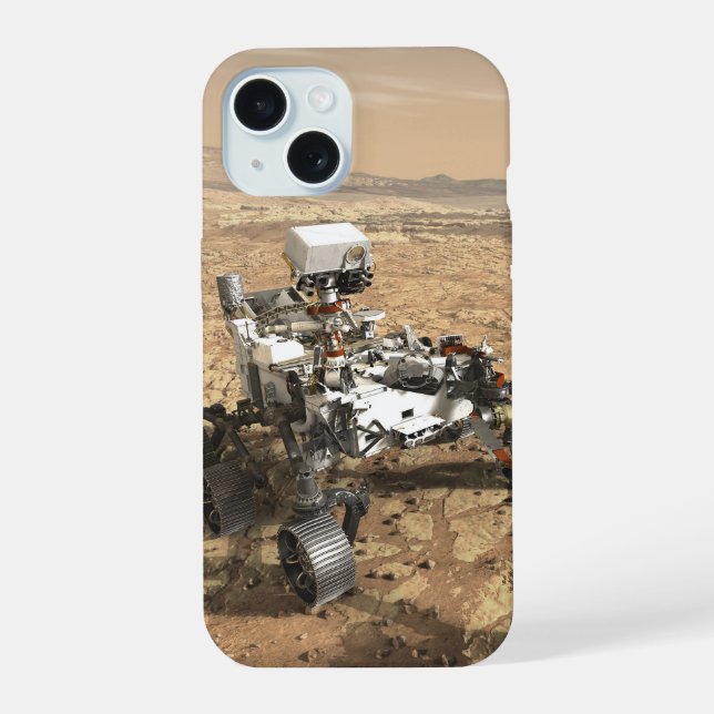 Rover Mars 2020 Na Superfície de Marte. (Verso)