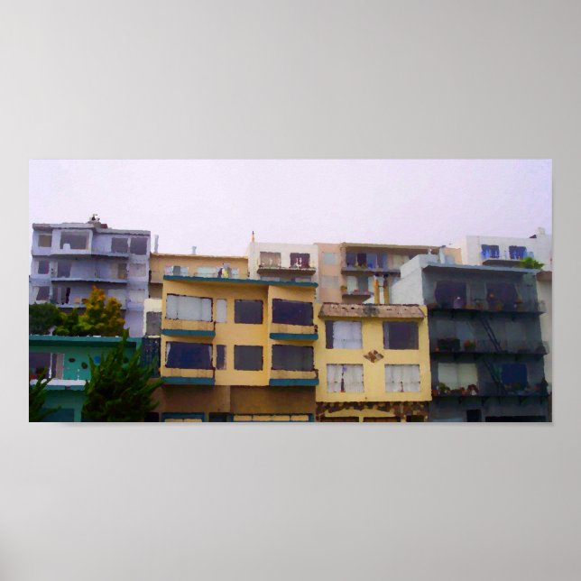 Row Homes Poster (Frente)