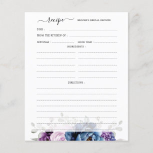 Roxo Azul Poeira Lilás Azul-Marinho Chuva de Noiva