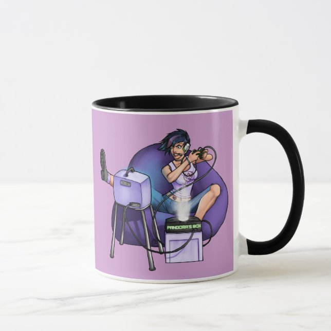 Roxo da caixa de Pandora da caneca de PMS (Direita)