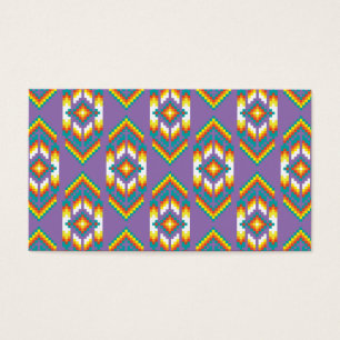 Roxo do design do nativo americano