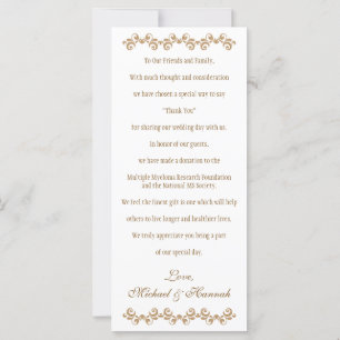 Roxo Dourado Com Monograma de Caridade de Casament