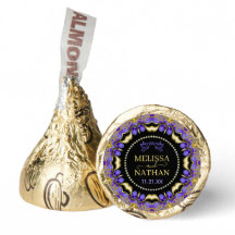 Roxo Dourado Renda de Diamante Casamento Único