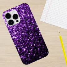 Roxo escuro brilho falso cintilante lixívia