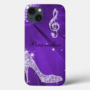 Roxo Espelhado/ Lilás Nota Musical & Salto Agulha
