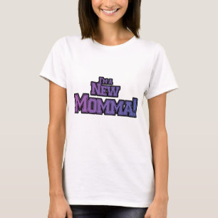 Roxo eu sou camiseta novo e presentes de um Momma