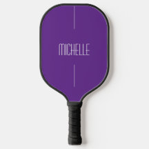 Roxo Minimalista Personalizado com Nome