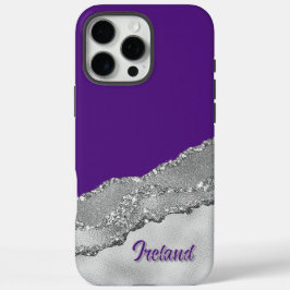 Roxo Personalizado E Cinza
