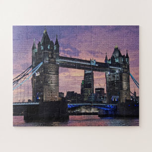 Roxo Quebra-Cabeça da Torre da Ponte de Londres