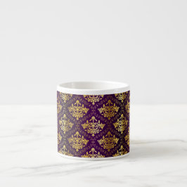 Roxo real & caneca Dourado de Expresso