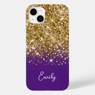 Roxo Real e Dourado Brilho Glam