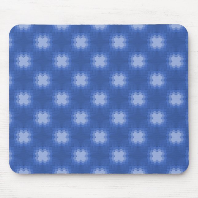Royal Blue Funky Flair Mousepad (Frente)