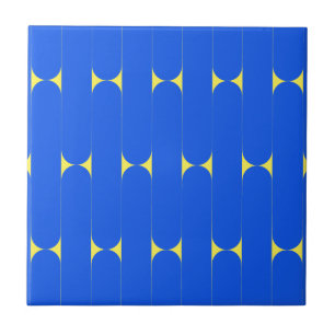 Royal Blue Sticks Pequenos Azulejos Cerâmicos