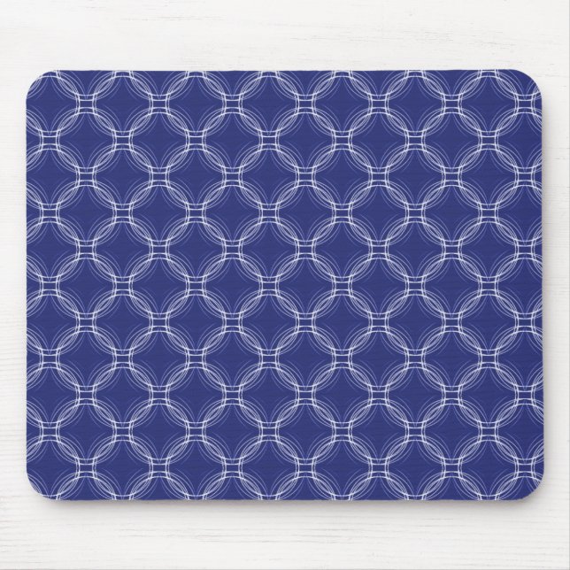 Royal Blue Uptown Elegance Mousepad (Frente)
