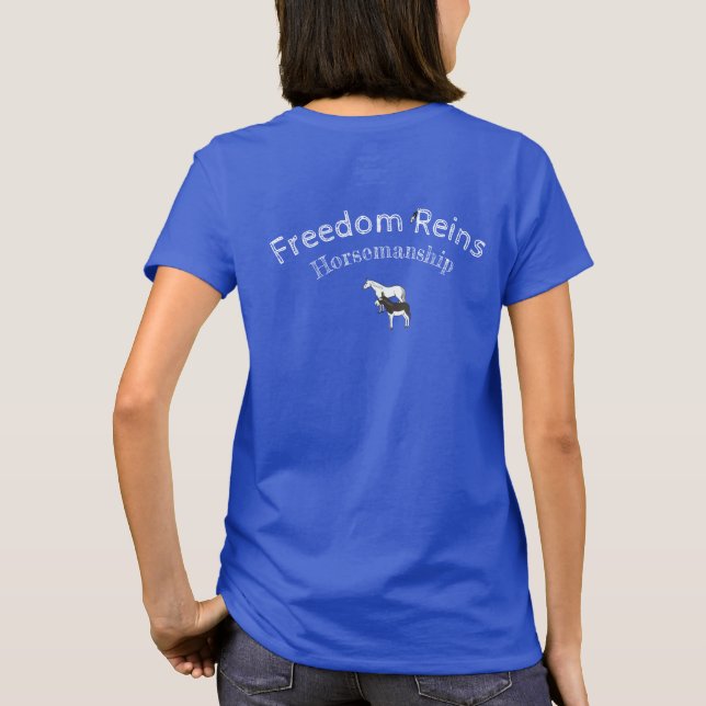 ~Royal~ Freedom Reins Camisa Horsemântica (Verso)