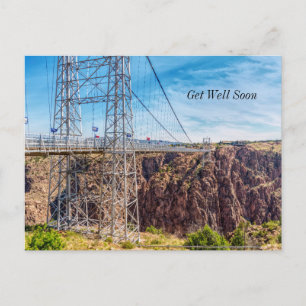 Royal Gorge Bridge View Obter Bem Cartão Postal