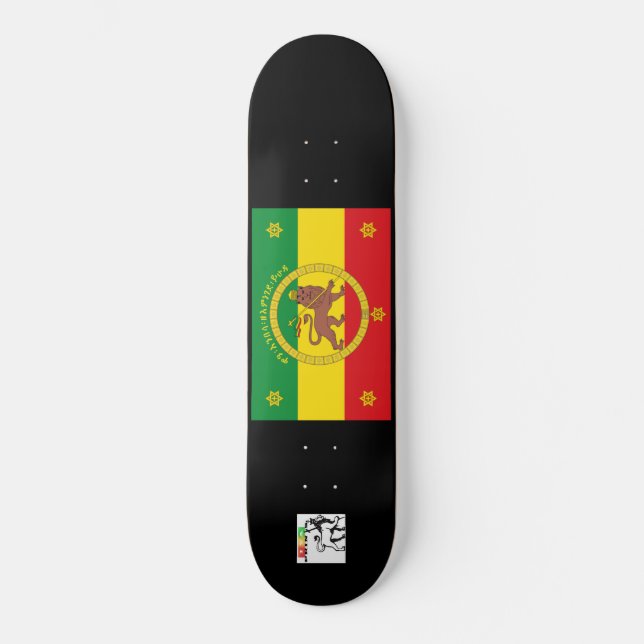 Royal I-tiopia Skateboard Deck por Impressões de I (Frente)