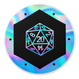 RPG Dice | Holo Fantasy Retro Tabletop PnP Gamer
