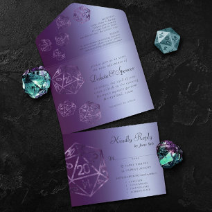 RPG Luxe   Violet Fantasy Tabletop Gamer Entree