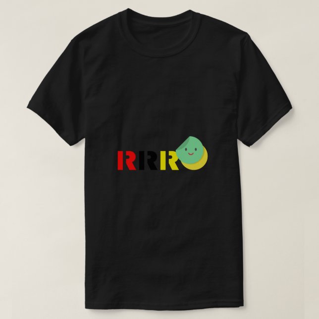 rrr Sticker rrr full movie Essential T-Shirt (Frente do Design)