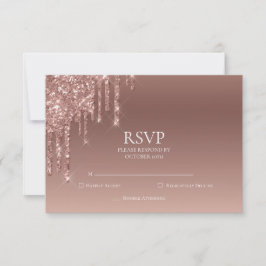 RSVP 50ª Festa de aniversário rosa brilhante
