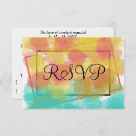 RSVP Artsy Gouache Geométrico Watercolor