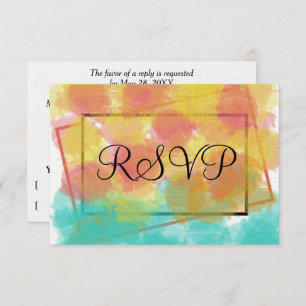 RSVP Artsy Gouache Geométrico Watercolor