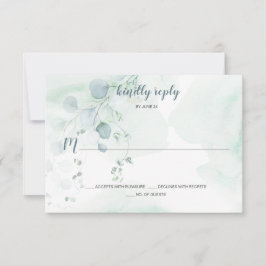 RSVP Botânico Eucalyptus Verde Dusty Blue & Sage